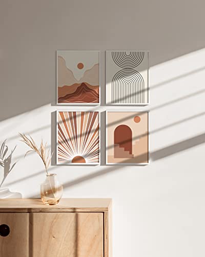 White Oak Wood 8x10 Picture Frames (4 Frames)