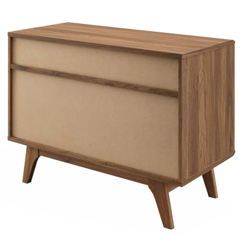 Render Mid Century Modern Vinyl Record Storage Display Cabinet