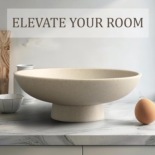 Modern Resin Pedestal Bowl