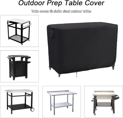 Outdoor Prep Table Cover Waterproof 30x24 Inch