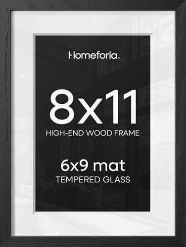 8x11 Black Oak Picture Frame