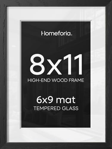 8x11 Black Oak Picture Frame (2 Count)