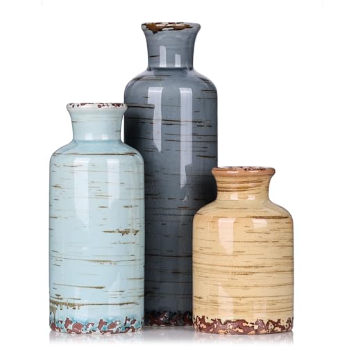Ceramic Vase Set (3 Count)