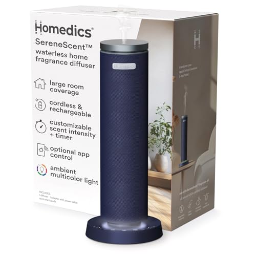 SereneScent Waterless Essential Oil Diffuser