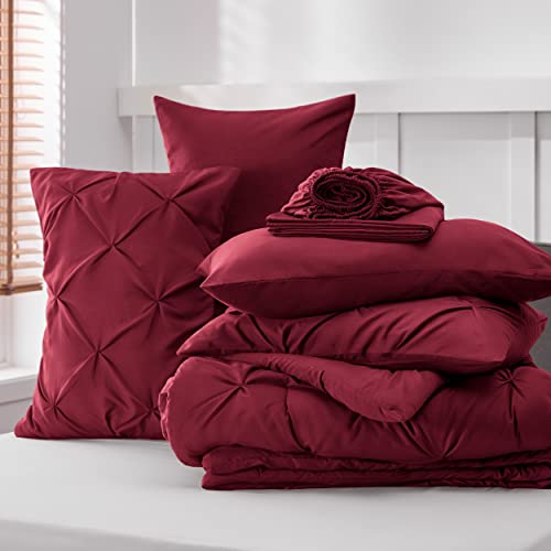 7 Piece California King Comforter Set & Sheets