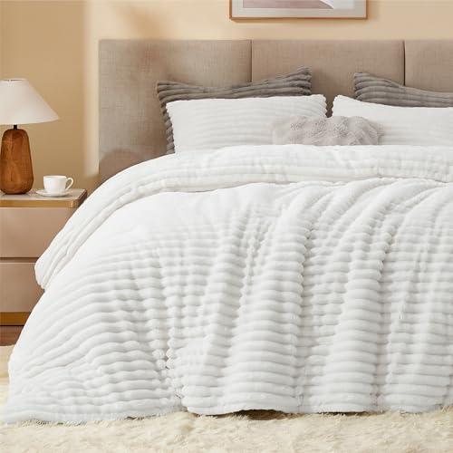 Fleece California King Comforter Set