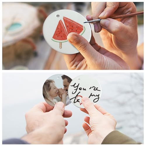 Sublimation Blanks Ornament Bulk 25pcs Personalized Christmas Ornaments Set