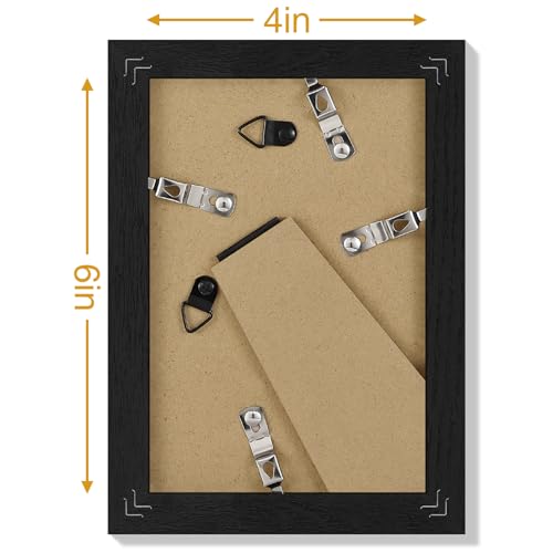 4x6 Picture Frames Set of 9 (9 Count)