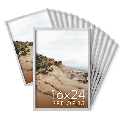 16x24 Silver Metal Picture Frames