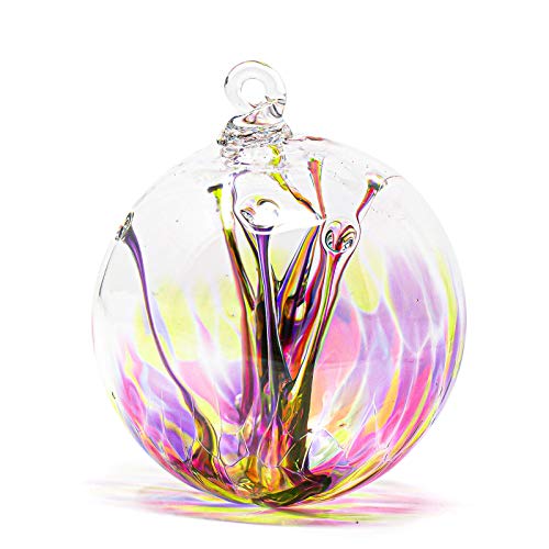 Luke Adams Handmade Glass Gazing Balls for Garden