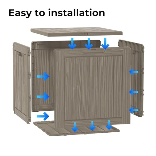 50 Gallon Resin Outdoor Storage Box