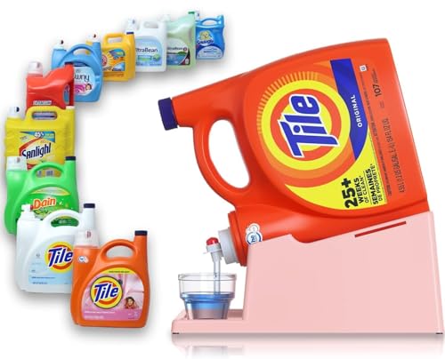 Liquid Laundry Detergent Holder Stand with Drip Tray