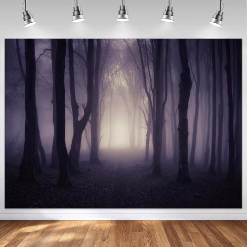 Halloween Forest Backdrop 7x5ft