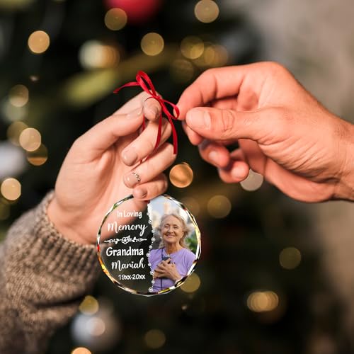 Personalized Christmas Ornament with Photo