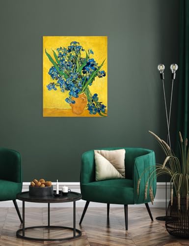 Irises Vase Flower