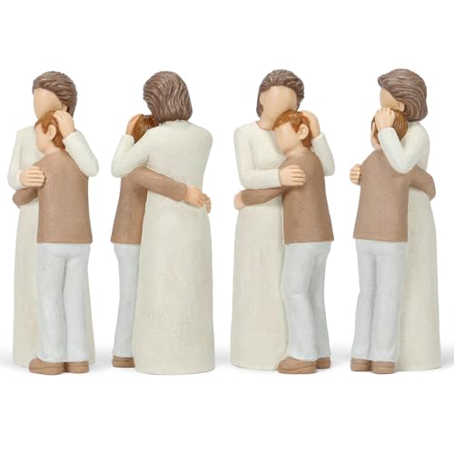 Grandma and Grandson Figurines