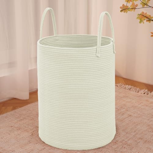 80L Cotton Rope Laundry Basket Hamper