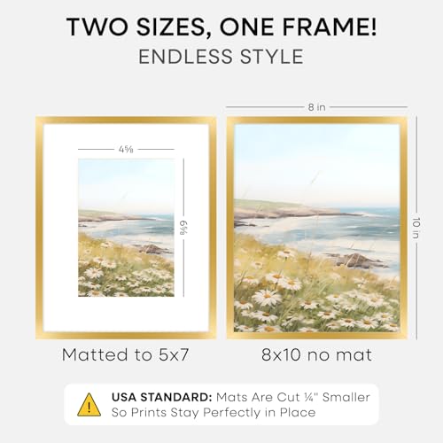 8x10 Gold Picture Frame