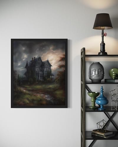 Haunted House Poster Art Print