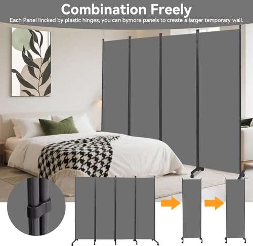 Folding Room Divider W