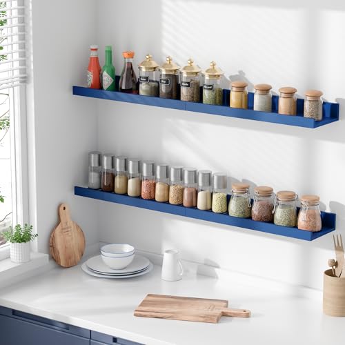 Floating Shelves for Wall Decor Storage (6 Count)