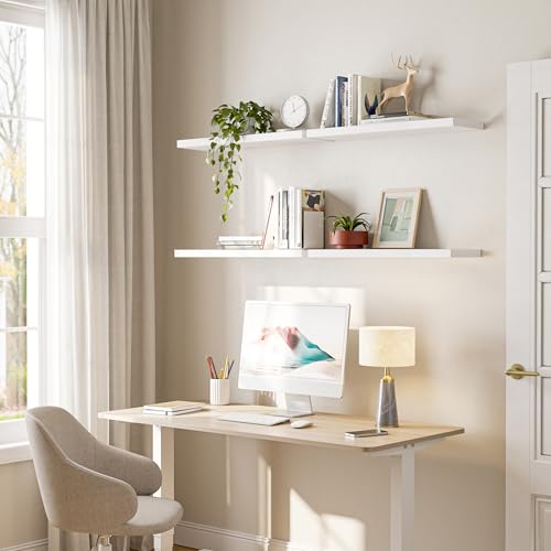 23’’White Floating Shelves for Wall (4 Count)