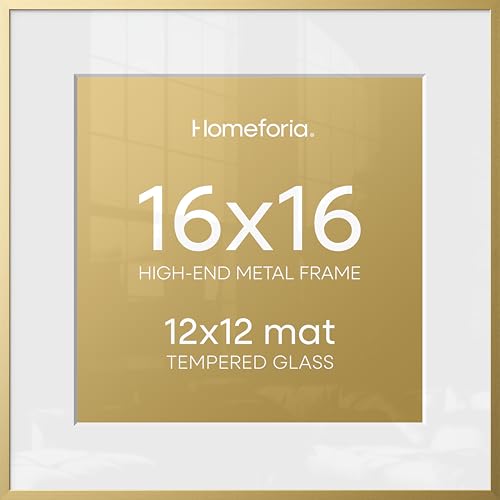 16x16 Gold Picture Frame