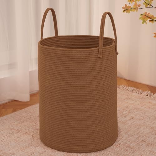 100L Cotton Rope Laundry Basket Hamper