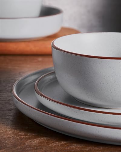 Mercury 16 Piece Dinnerware Set with Pasta Bowls
