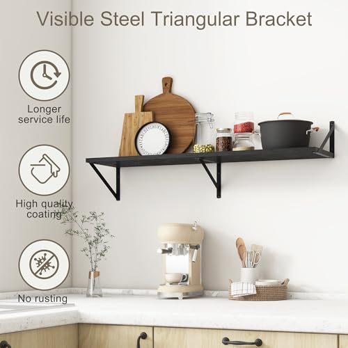 40 Inch Floating Shelves (2 Count)