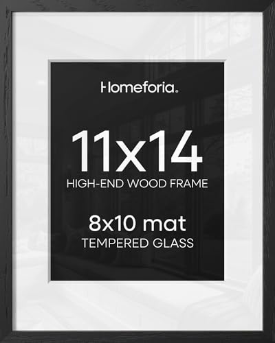11x14 Black Oak Picture Frame