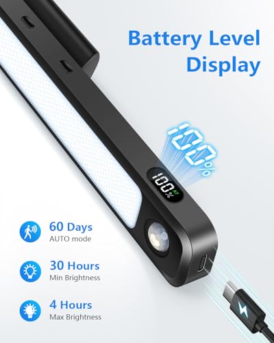 3W Motion Sensor Rechargeable Light Bar with Remote