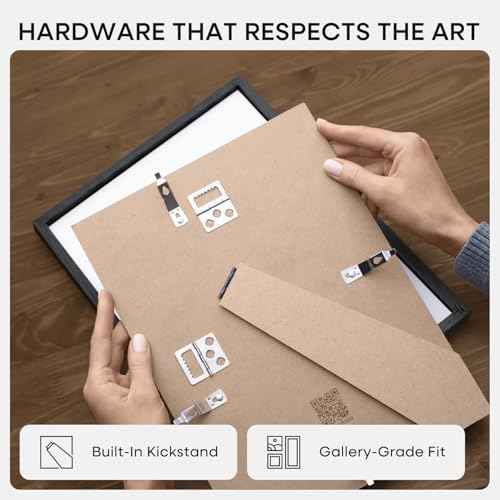 9x11 Black Oak Picture Frame (2 Count)