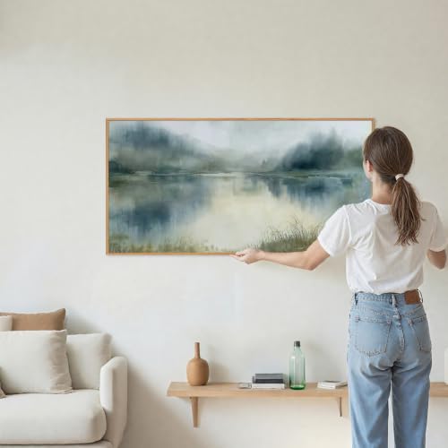 Abstract Nature Framed Canvas Wall Art