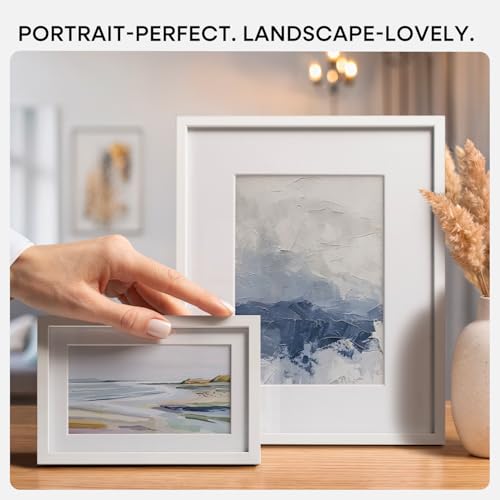8x11 White Picture Frame (2 Count)