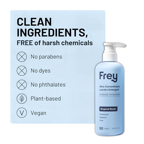 Concentrated Natural Laundry Detergent (30.4 Fl Oz)