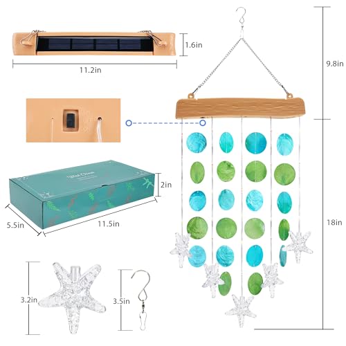 Solar Wind Chimes for Outside