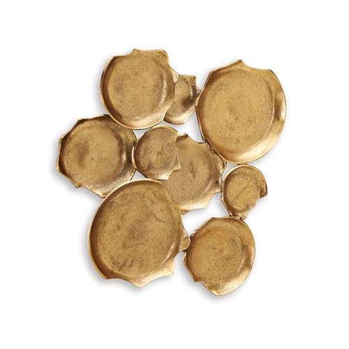 Gageton Gold Metal Wall Art Decor