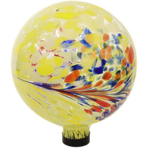 Sunnydaze 10" Glass Gazing Ball for Garden