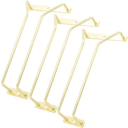 8.8 Inch Gold Wine Glass Rack (3 Count)