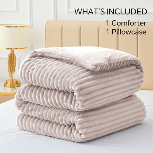 Fleece Twin Twin XL Comforter Set