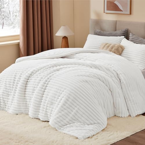 Fleece Full Comforter Set