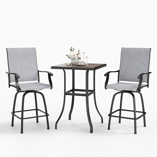 3 Piece Bar Height Patio Set (3 Count)