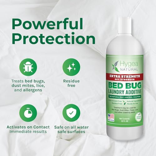 Extra Strength Bed Bug & Lice Laundry Additive (128 Fl Oz)