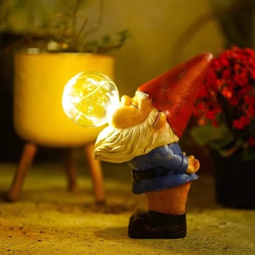 Garden Gnomes Outdoor with LED Solar Light