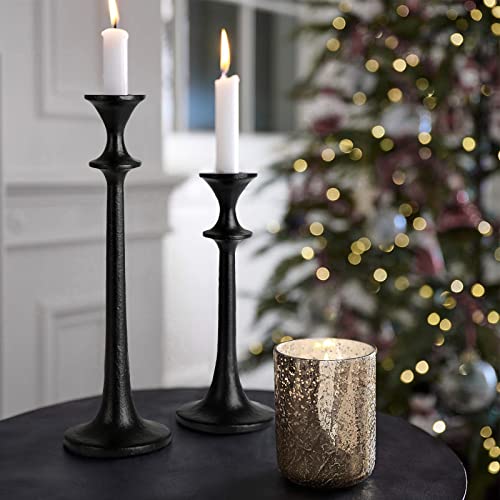 Black Iron Taper Candle Holder (3 Count)