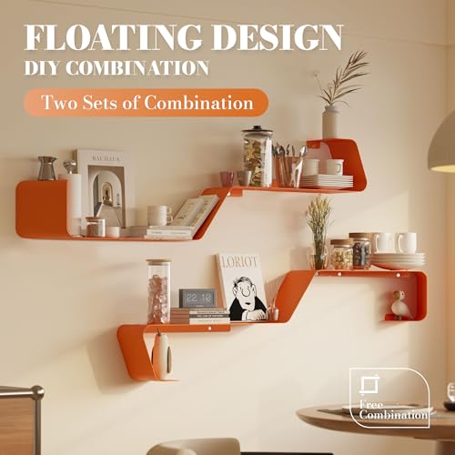 Floating Wall Shelves Set of 3 (3 Count)