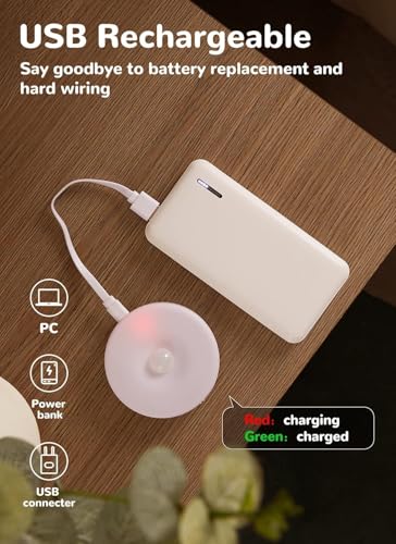 8 Pack Motion Sensor Lights Indoor