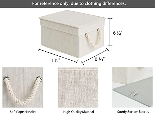 Storage Bins with Lids (3 Count)