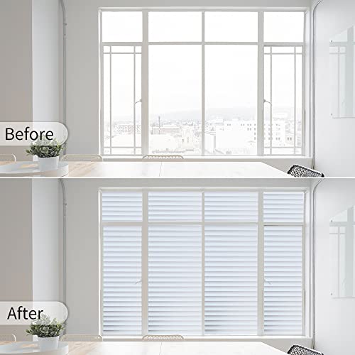 Window Privacy Film Blinds with Tools (9.56 Sq Ft)
